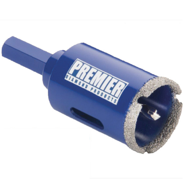 Premier Diamond Vacuum Brazed Diamond Hole Saw - 22mm