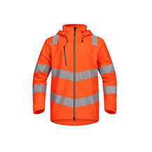 Pulsar REACT Hi-Vis Shell Jacket - Orange  - Small