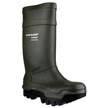 Dunlop Purofort Thermo+ Safety Wellington - Green - 5