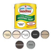 Sandtex Woodsmoke Smooth Masonry Paint 5L - Woodsmoke - 5L