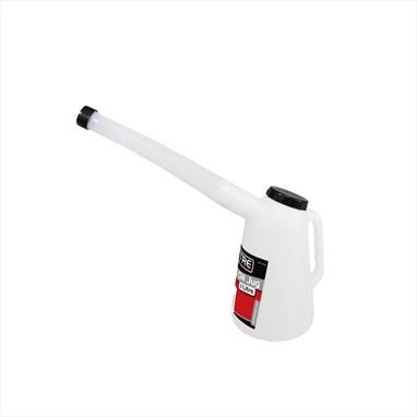 Spectre Plastic Oil Jug with Screw Lid and Cap - 1 Litre