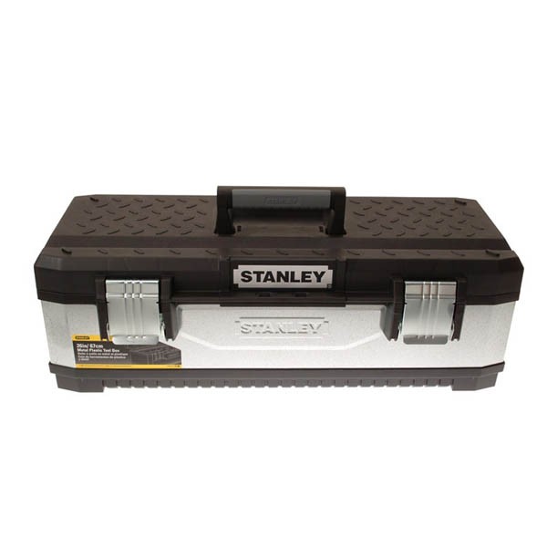 Stanley Galvanised Metal Toolbox