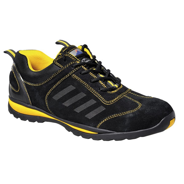 Steelite Lusum Safety Trainer - Black/Yellow - 5