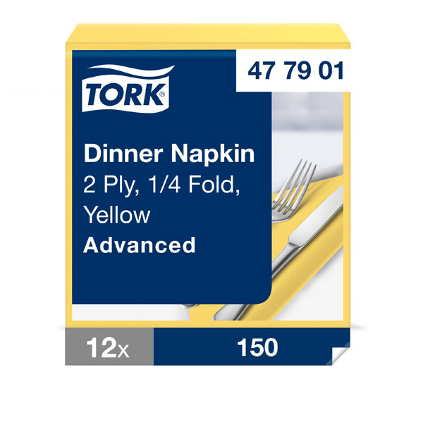 Tork Dinner Napkin - Dark Green