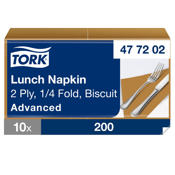 Tork Lunch Napkin - Biscuit