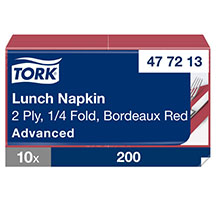 Tork Lunch Napkin - Bordeaux