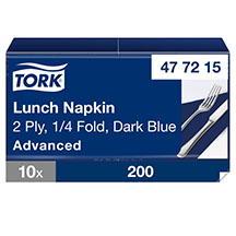 Tork Lunch Napkin - Dark Blue