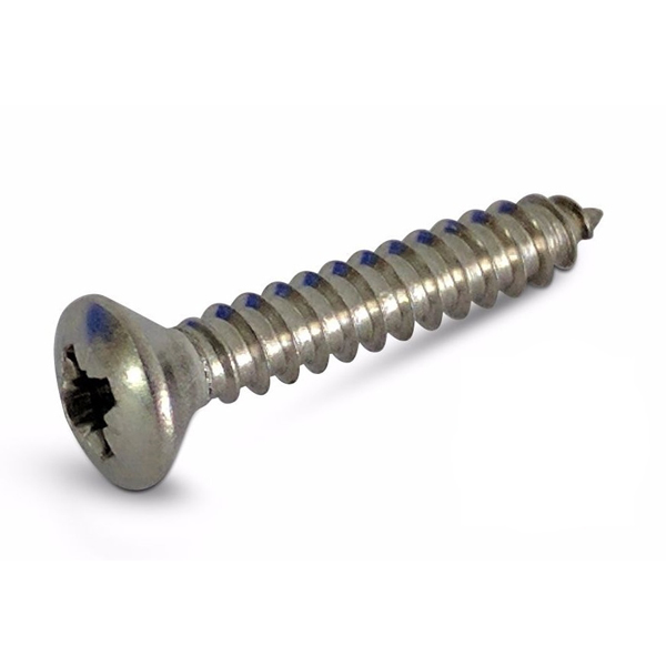 Stainless Steel Self Tapping Screw - Countersunk Raised