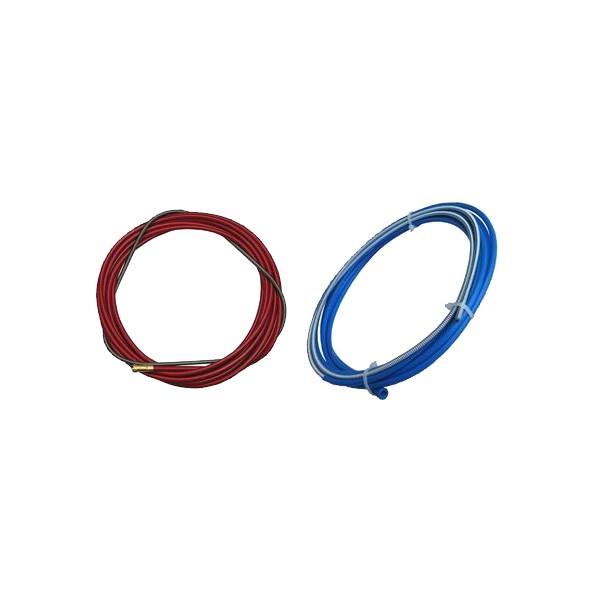 Abicor Binzel MIG PTFE Teflon Coated Liner - 1.0-1.2mm - 3m - Red