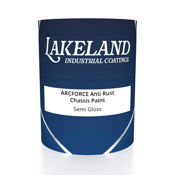 Lakeland ARCFORCE Anti Rust Chassis Paint Semi Gloss - Black - 400ml - Aerosol