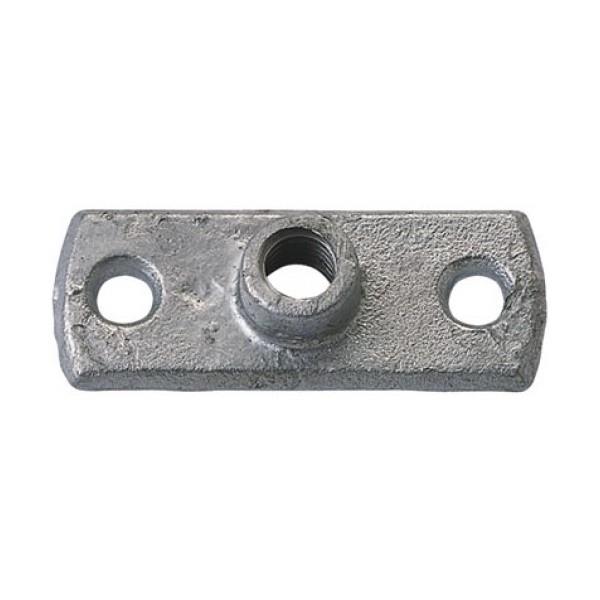 Back Plate - 12mm - Galvanised