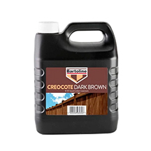 Bartoline Creocote Oil - 4L - Dark Brown