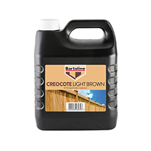 Bartoline Creocote Oil - 4L - Light Brown