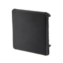 Plastic End Cap - 41 x 21mm - Black