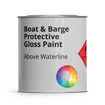 Boat & Barge Protective Gloss Paint - Above Waterline - 1.0 Litre