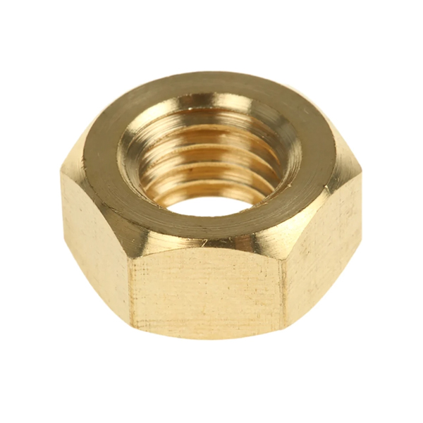 Brass Nut - M2.5 - Brass