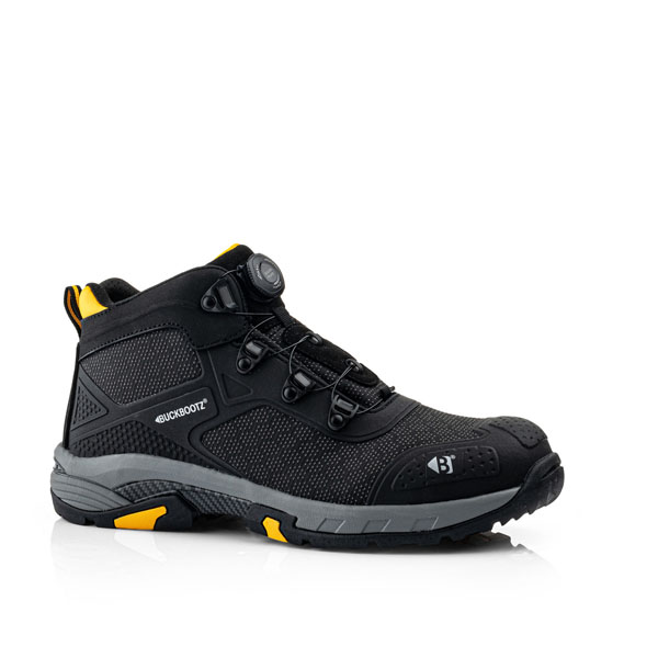 Buckbootz WHEELZMID Tradez FITGO System Boot - Black - 6
