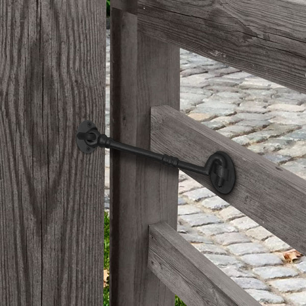 Cabin Hook - 4" Black