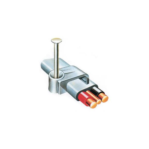 Grey Cable Clip - 1.5mm