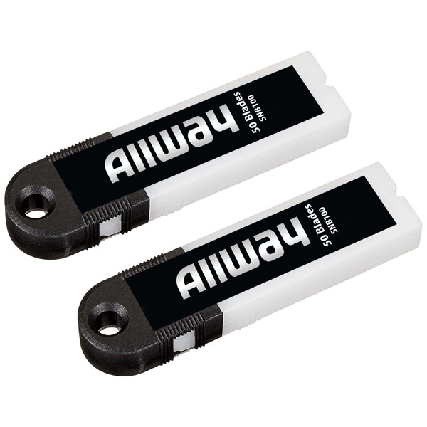 9mm Carbon-Steel Snap Off Blades - 100 Pack