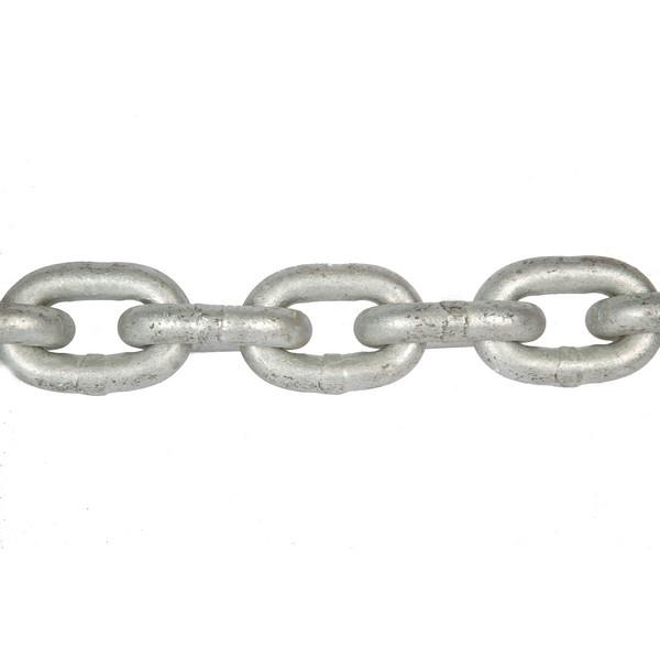 Galvanised Steel Chain - 3 x 26mm - Short Link - M.S.L. 45Kg