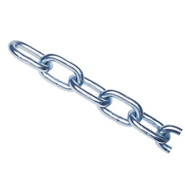 Welded Steel Chain - BZP - 2.5 x 14mm - Short Link - M.R.L. 37kg