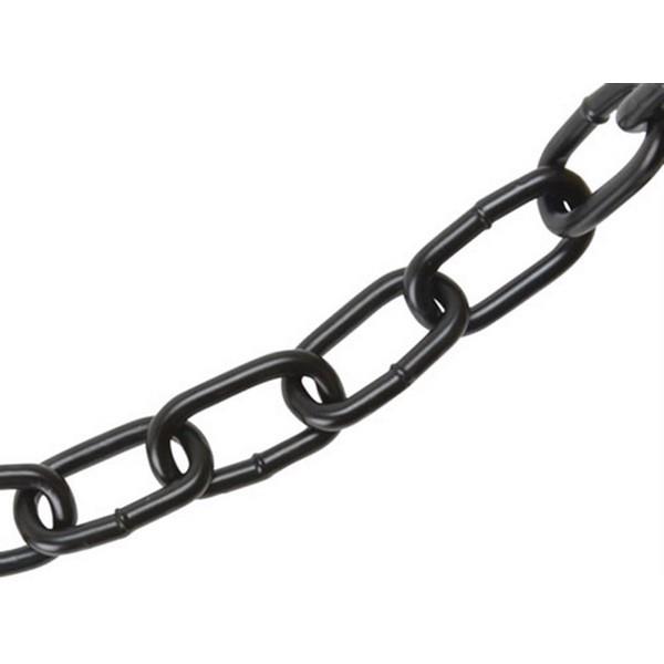 Welded Steel Chain - Black Japanned - 2.5 x 14mm - Short Link - M.R.L. 37kg - 2.5 x 14mm - Short Link - M.R.L. 37kg