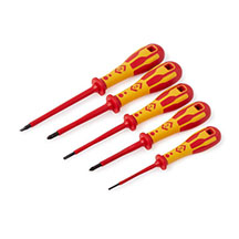 C.K VDE Screwdriver Set - 5 Piece SLP/PZD