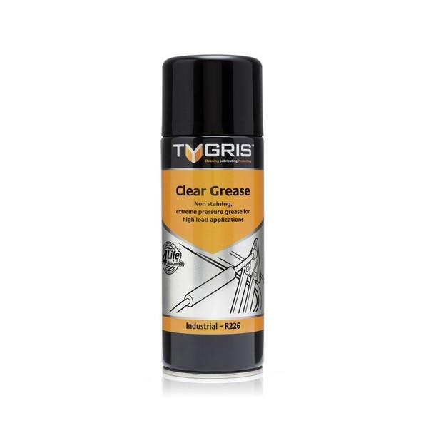 Tygris Clear Grease Spray - 400ml