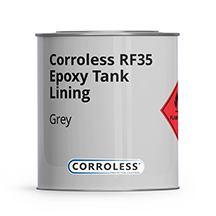 Corroless RF35 Grey Epoxy Tank Lining - 1L