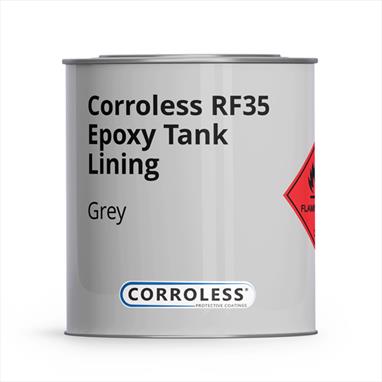 Corroless RF35 Grey Epoxy Tank Lining - 1L