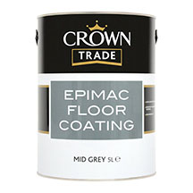 Crown Epimac Floor Paint - Mid Grey