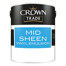 Crown Mid Sheen Paint - Magnolia - 2.5L