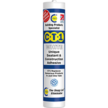 CT1 Sealant & Construction Adhesive - Black - 290ml