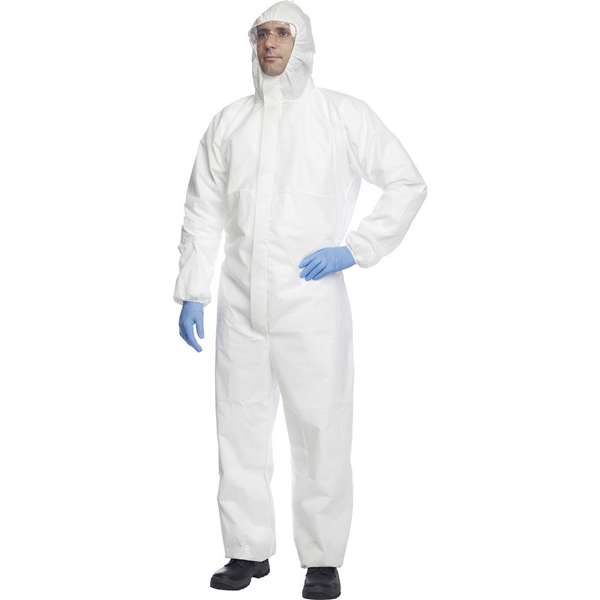 Delta Type 5/6 Disposable Coverall - White - XX/Large