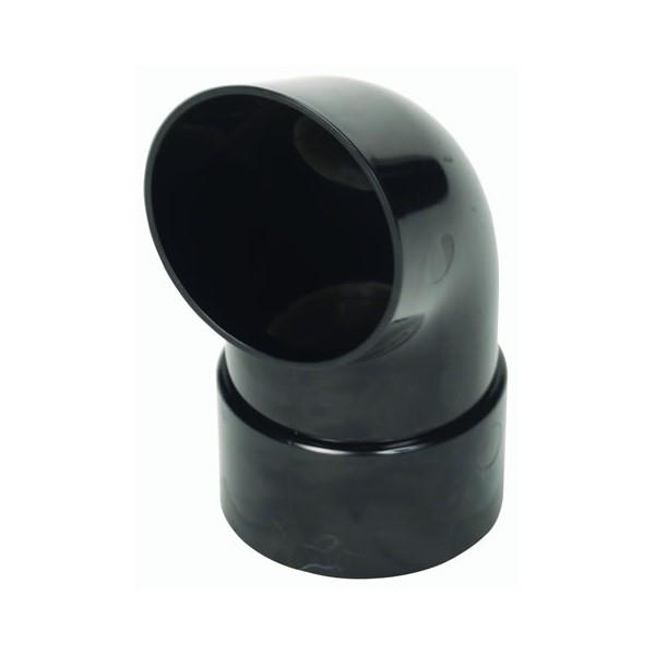 Downpipe Shoe - 68mm Black