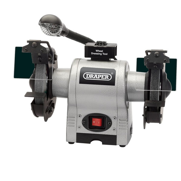 Draper Bench Grinder With Work light
