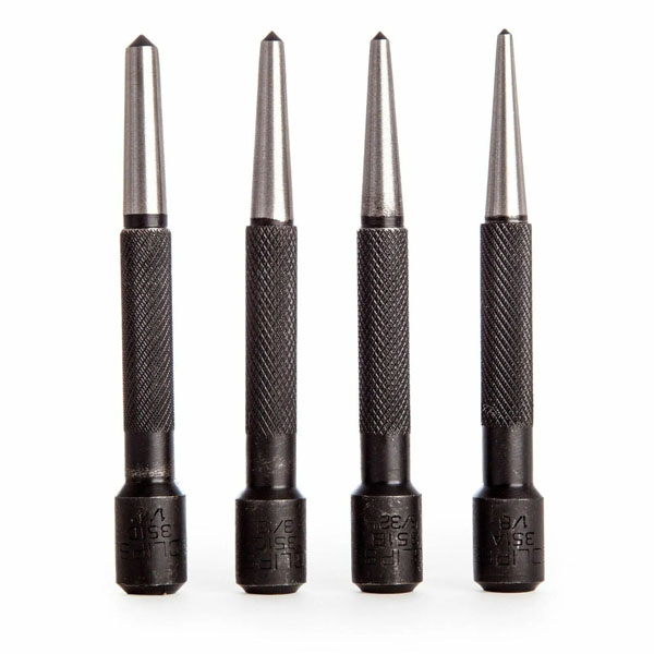 Eclipse Round Head Centre Punch Set - 4 Piece