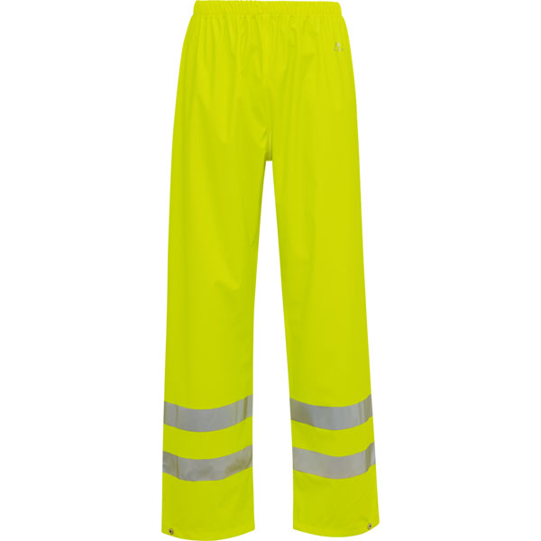 Elka Dry Zone Hi-Vis Rain Trousers - Yellow - Small