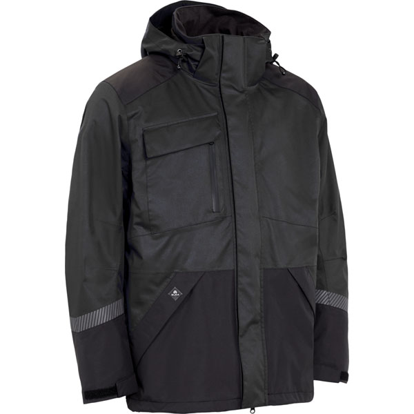 Elka Working Xtreme Stretch Jacket - Black - 5X/Large