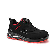 Elten Hannah XXTL BOA Womens Low Safety Trainer - Black/Red - 3