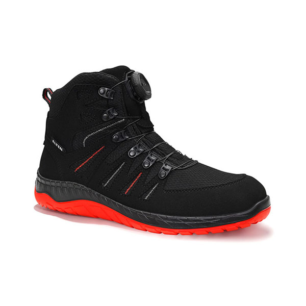 Elten Maddox BOA Safety Boot - Black/Red - 6