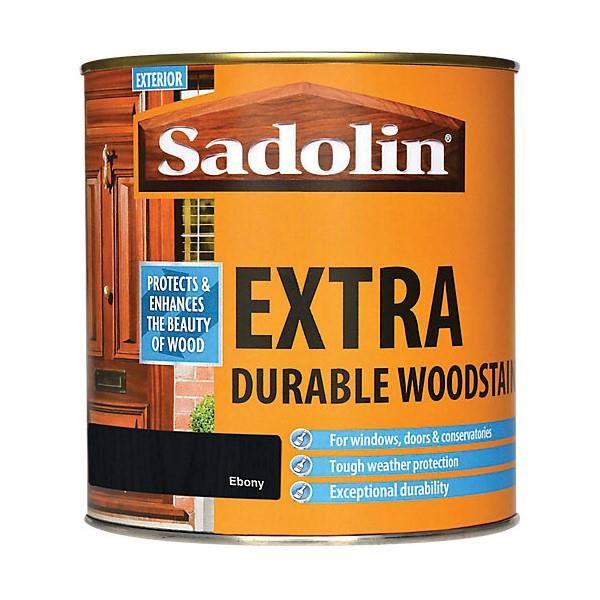Extra Durable Woodstain Protection - Ebony - 1L