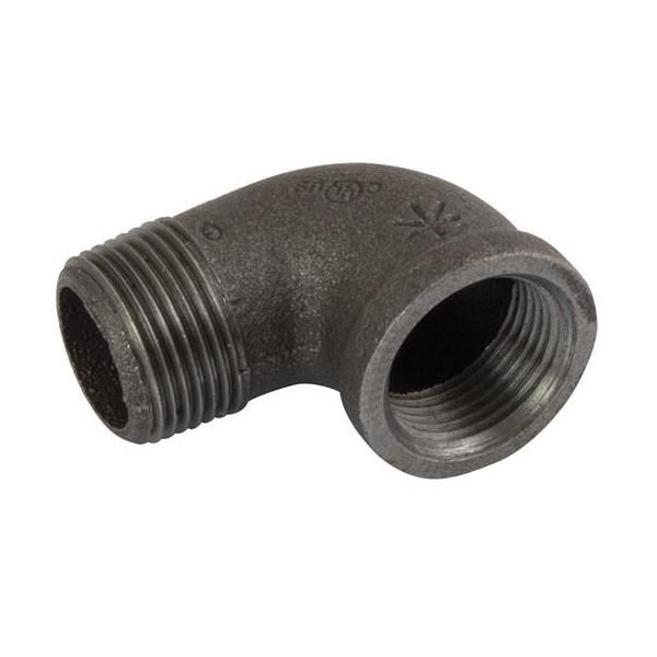 Female Equal Elbow - 3/4'' - Black