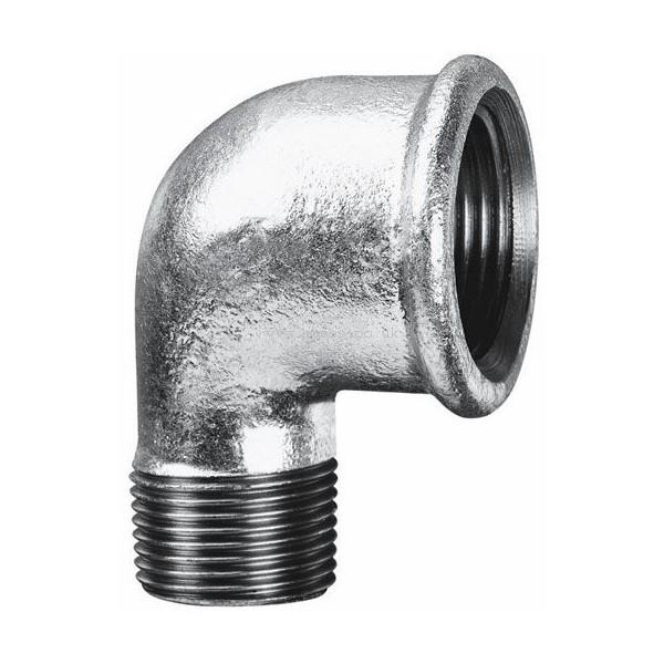 Female Equal Elbow - 1/4'' - Galvanised