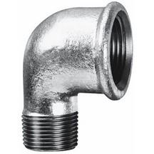 Female Equal Elbow - 1/4'' - Galvanised