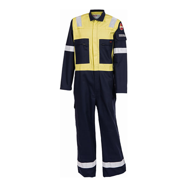FlameBuster 2 Nordic Two Tone Coverall - Yellow/Black - 58