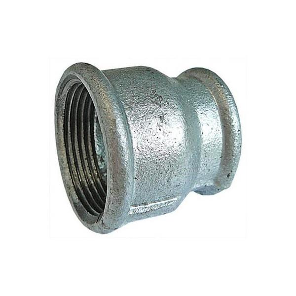 Female Reducing Socket - 3/4'' x 1/2'' - Galvanised