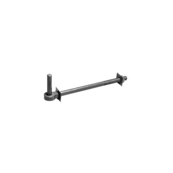 Gate Hook To Bolt - 12mm - Self Colour