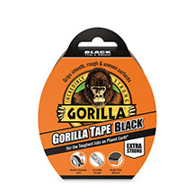 Gorilla Tape - Black - 48mm x 9m